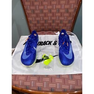Nike Air Zoom Victory Track Spikes Racer Blue Sz M5/W6.5 CD4385-400
